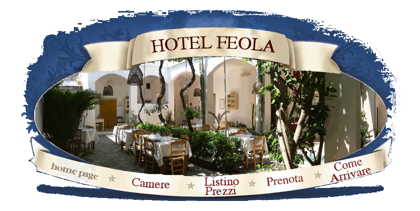 Menu Hotel Feola Ponza